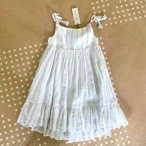 NWT Rachel Zoe white gauze sun dress